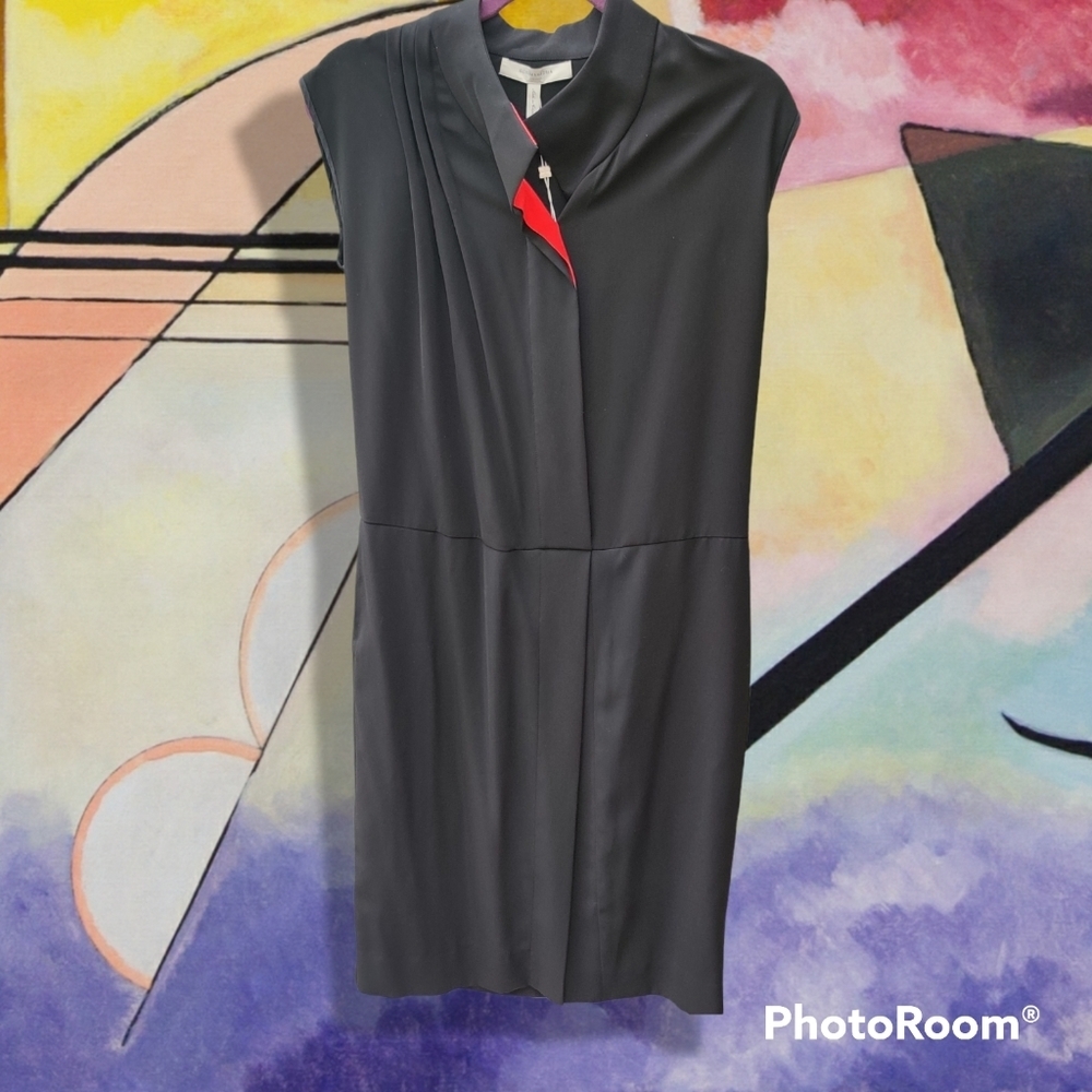 BCBG MAX AZRIA RUNWAY BLACK DRESS  NWT -  SZ 4 - Picture 4 of 11